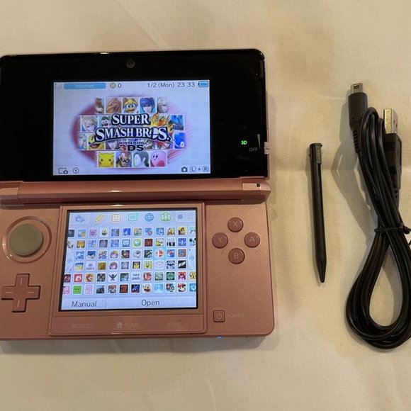 Nintendo 3DS + 128GB Full Included + HomeBrew – Lots of Games (2000+) - Picture 2 of 6